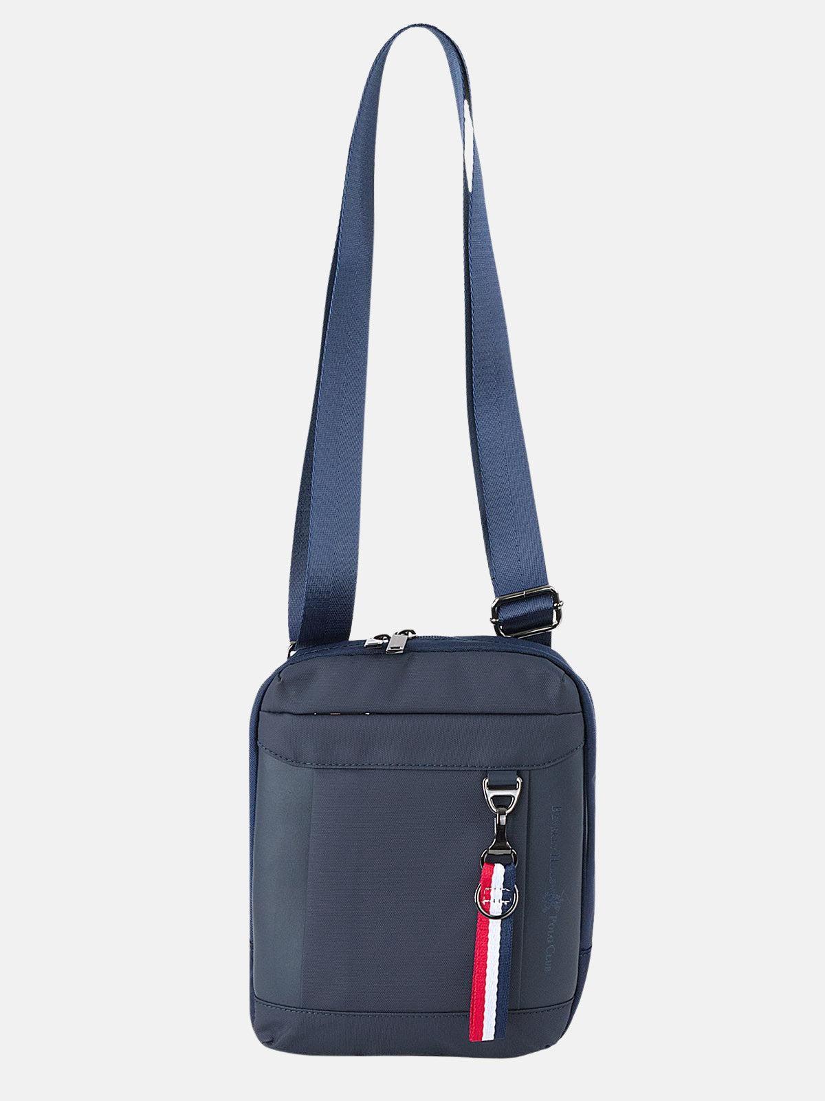 TRICOLOUR BODY BAG NAVY – BEVERLY HILLS POLO CLUB - Main Image
