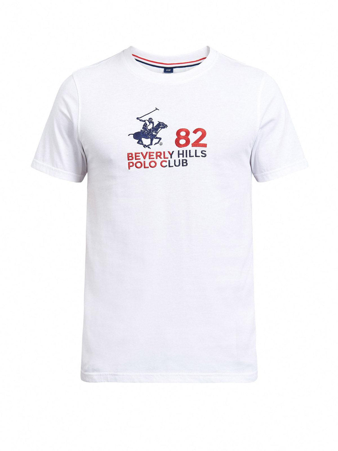 Beverly Hills Polo Club UK-82 POLO PONY T-SHIRT WHITE