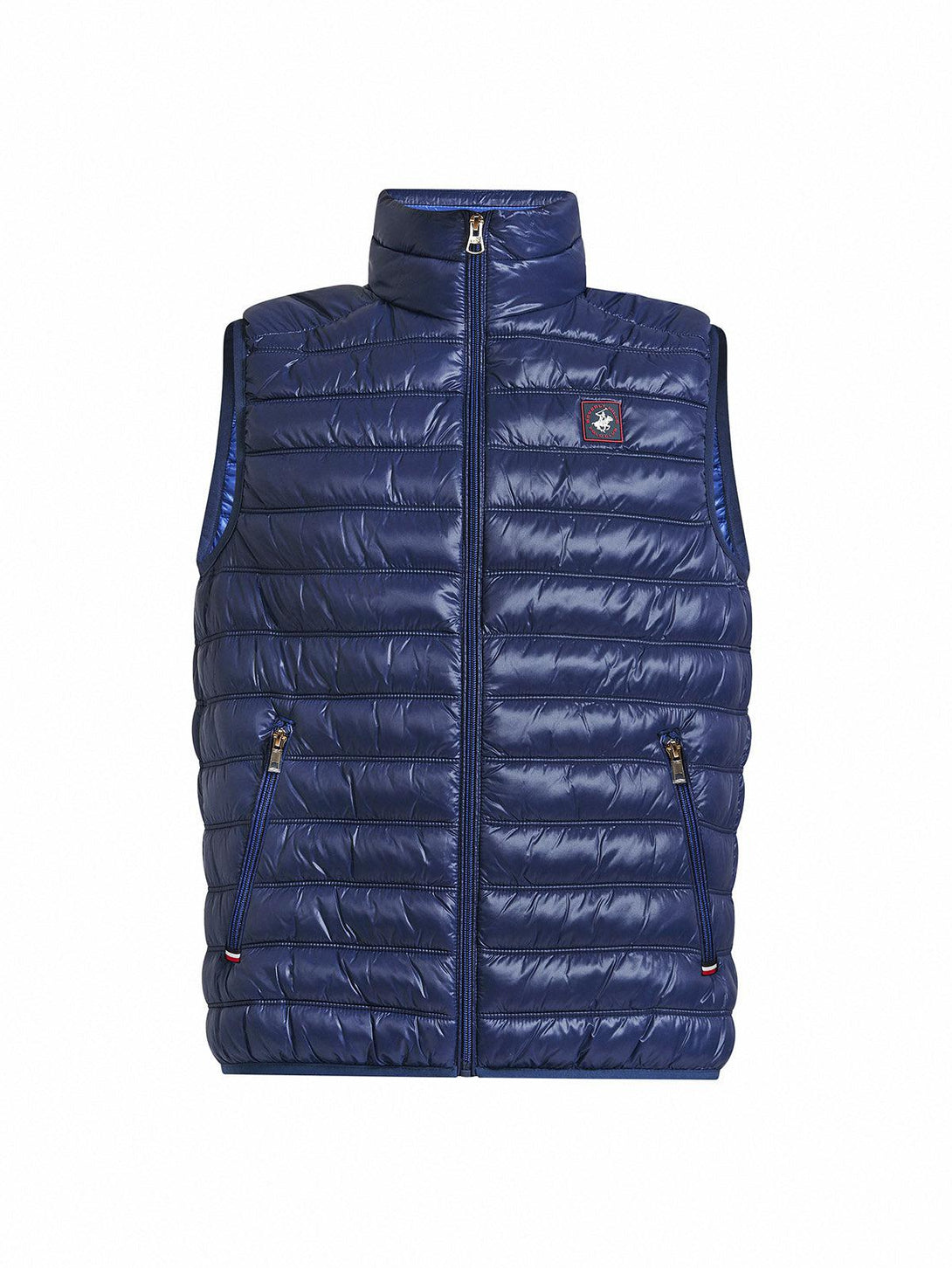 Beverly Hills Polo Club UK-BADGE LOGO GILET DARK NAVY