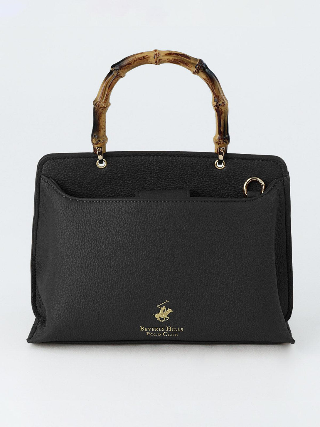 Beverly Hills Polo Club UK-BAMBOO MINI BAG BLACK