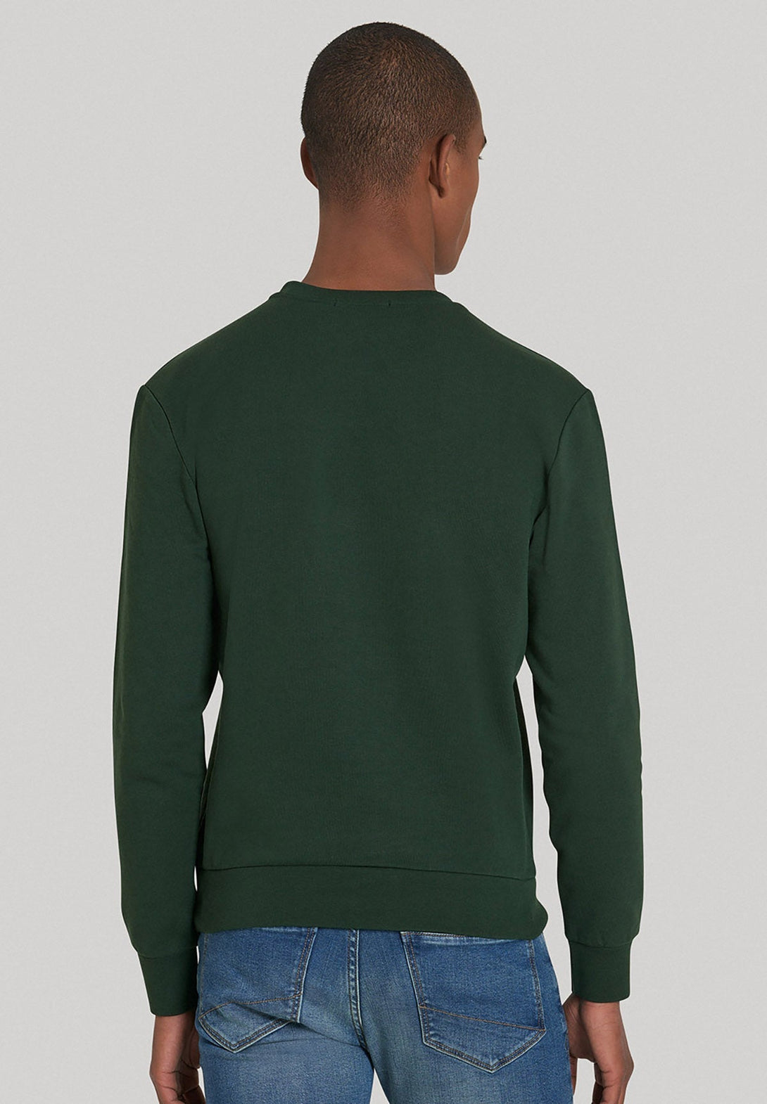 Beverly Hills Polo Club UK-BHPC 8 PANELLED SWEATSHIRT MUSK