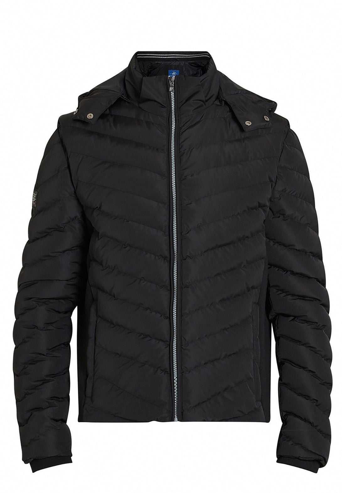 Beverly Hills Polo Club UK-BHPC REMOVABLE SLEEVE DOWN JACKET BLACK