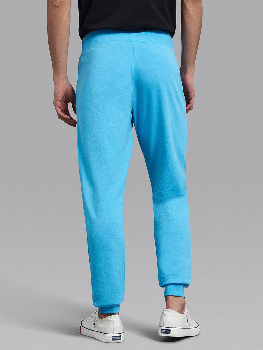 Beverly Hills Polo Club UK-BHPC SPORT BLOCK PRINT JOGGERS AQUA