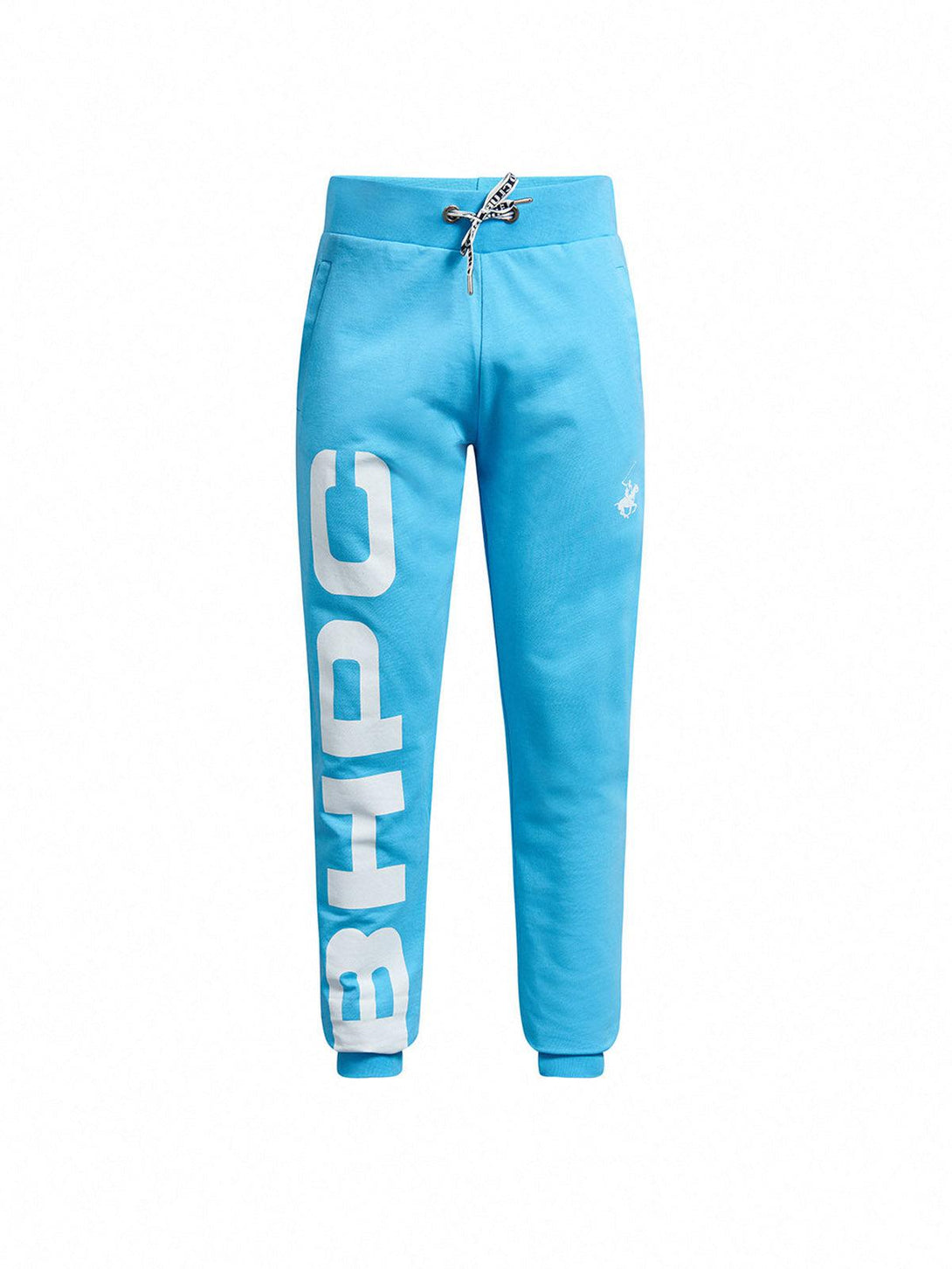 Beverly Hills Polo Club UK-BHPC SPORT BLOCK PRINT JOGGERS AQUA