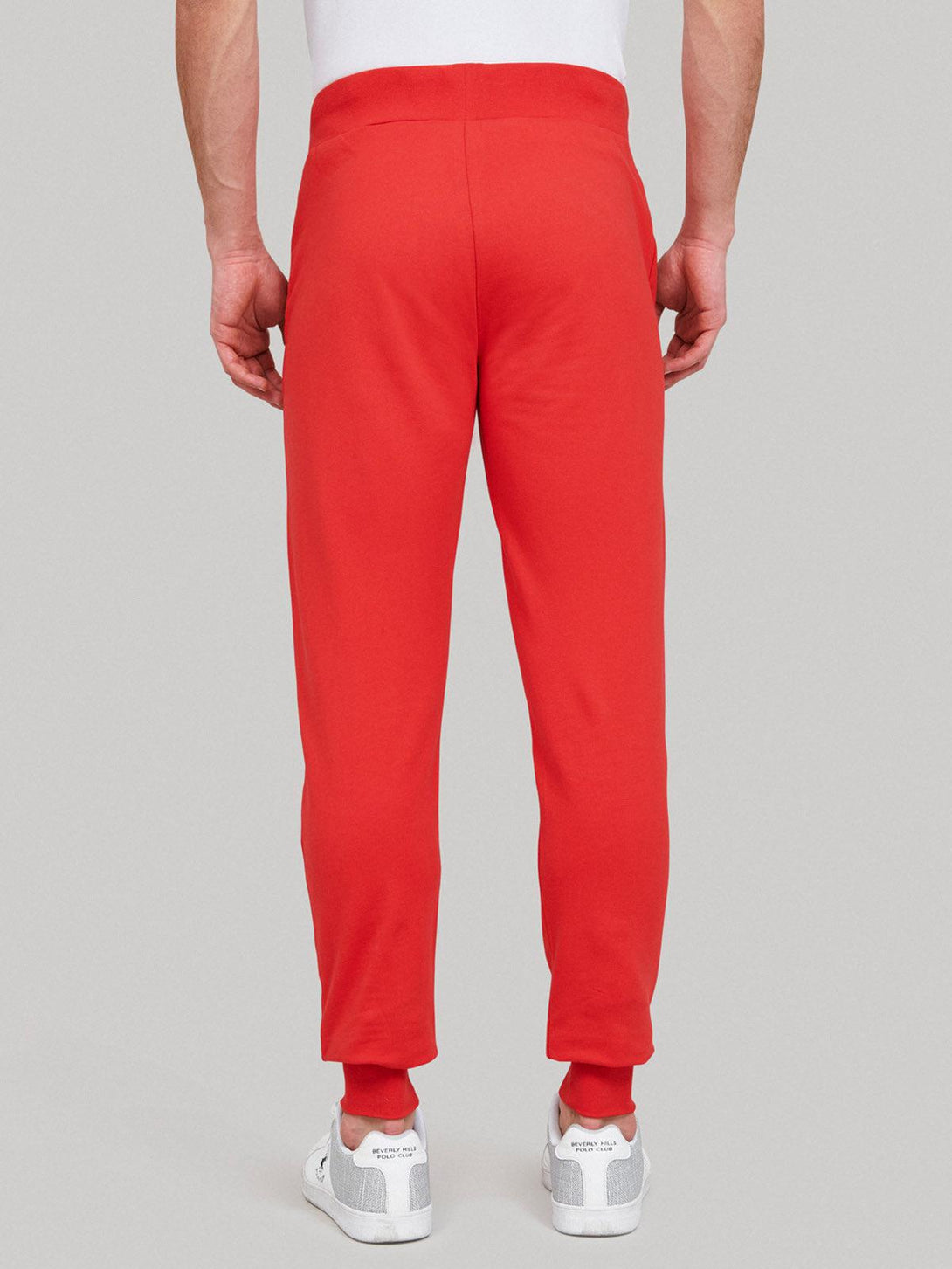 Beverly Hills Polo Club UK-BHPC SPORT BLOCK PRINT JOGGERS RED