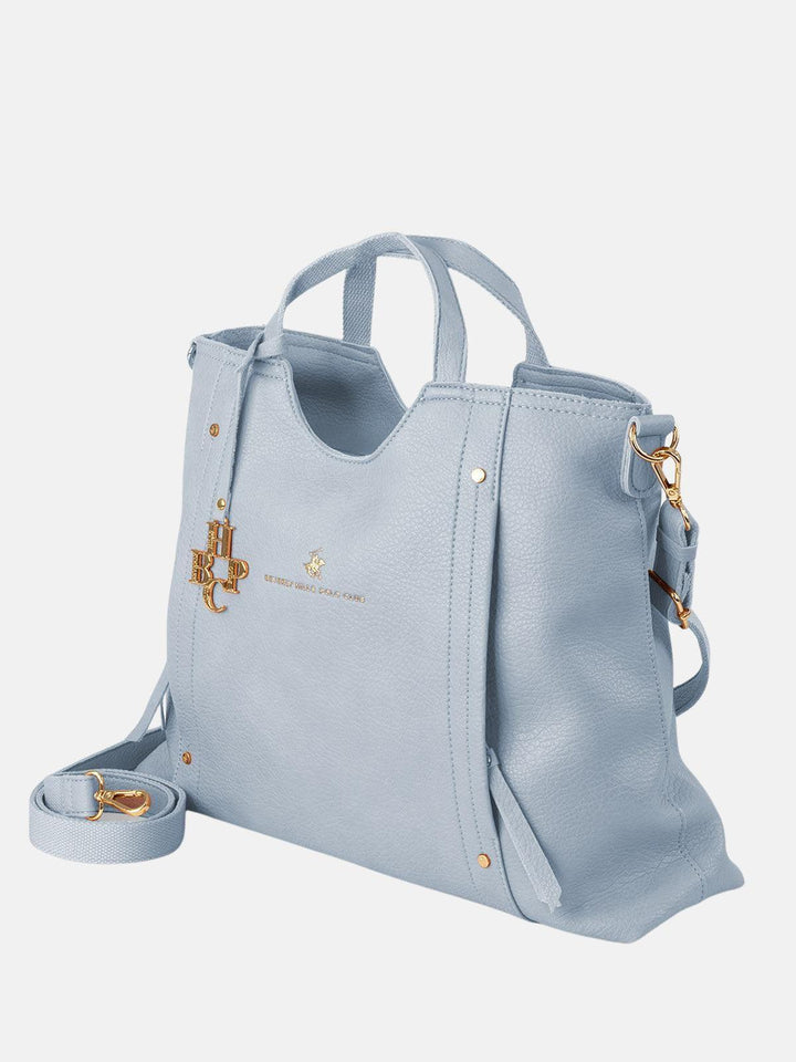 Beverly Hills Polo Club UK-BHPC TOTE BAG AZZURRO BLUE