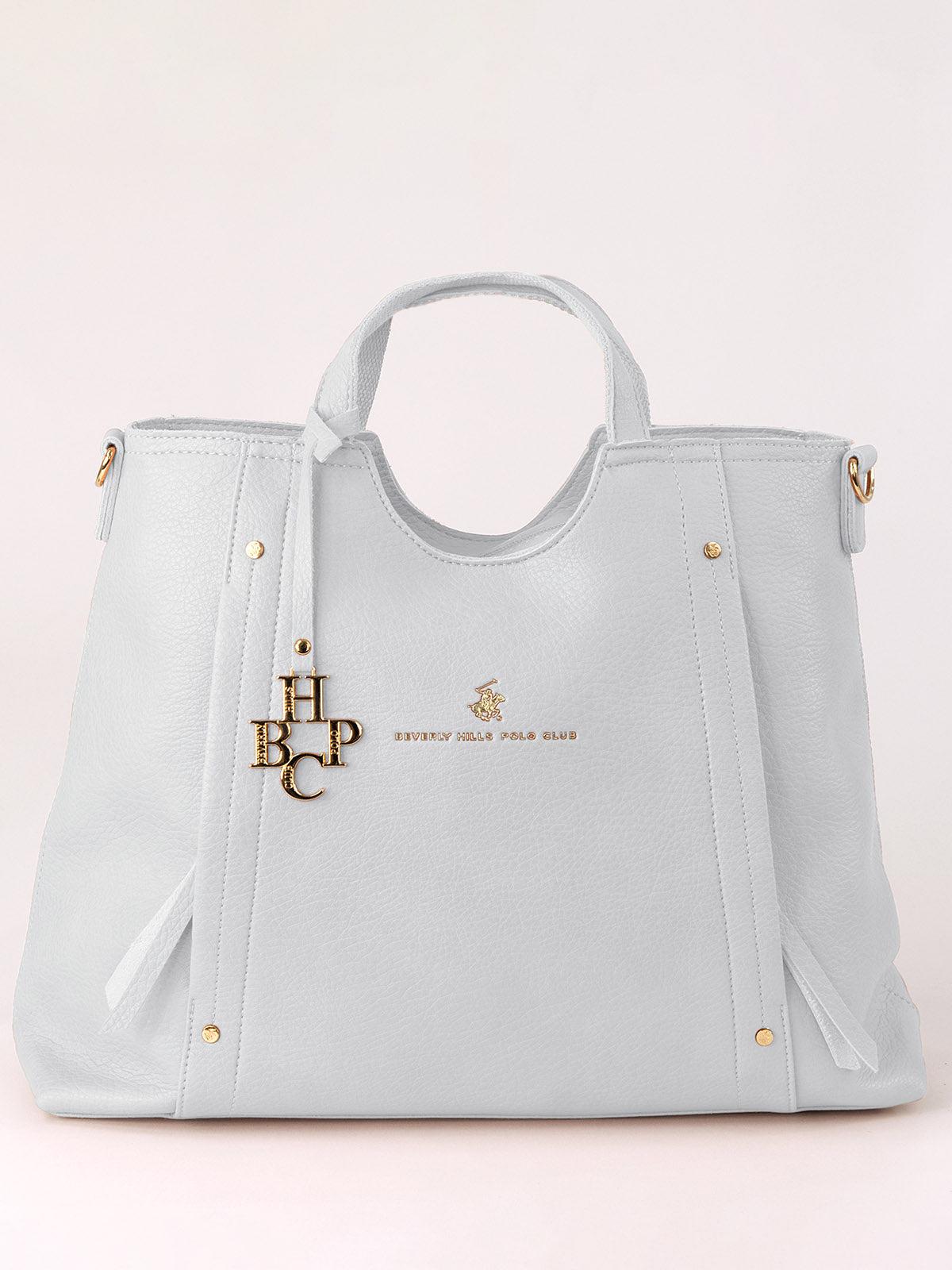 Beverly Hills Polo Club UK-BHPC TOTE BAG WHITE