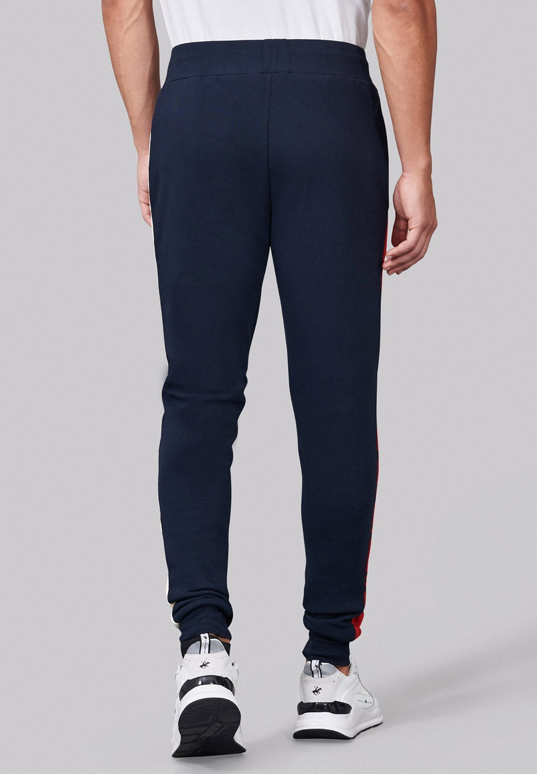 Beverly Hills Polo Club UK-BHPC US SHIELD PATCH JOGGERS NAVY