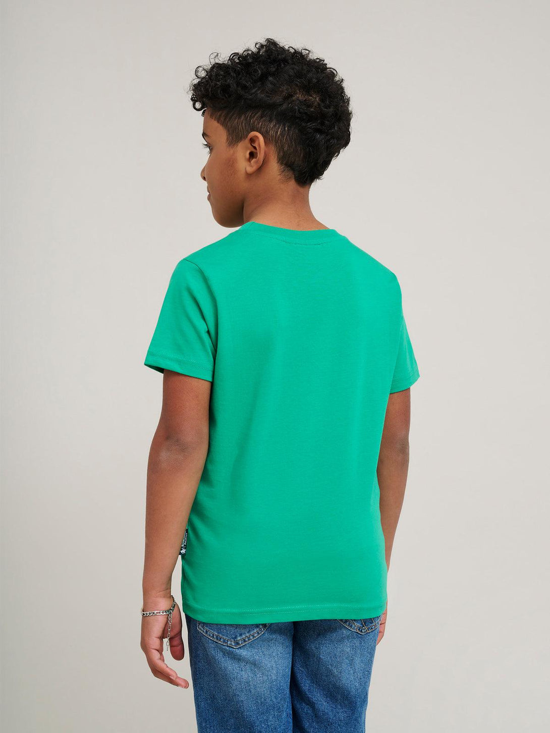 Beverly Hills Polo Club UK-BLOCK LOGO T-SHIRT SEA FOAM GREEN