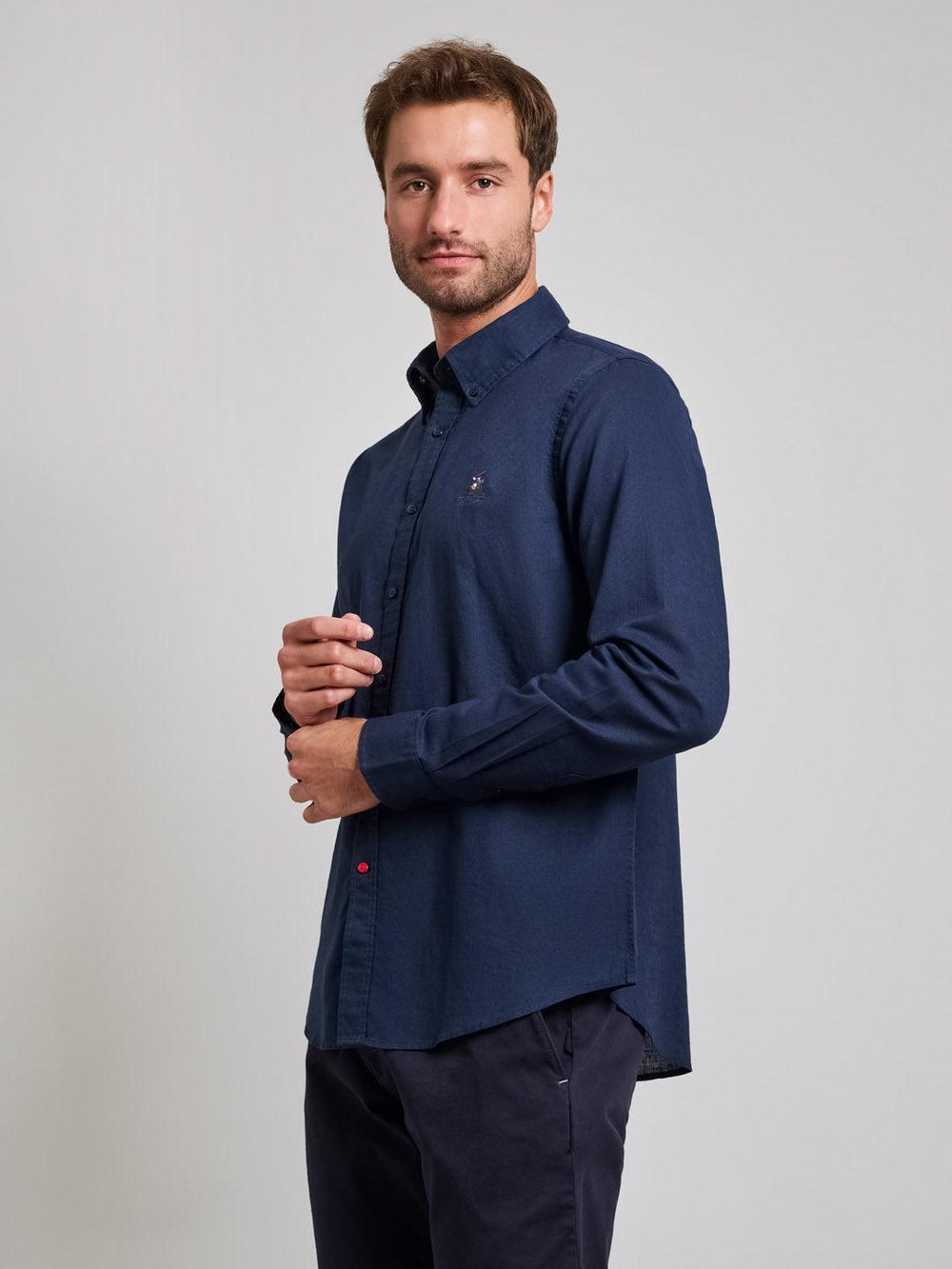 beverly hills polo club men's dress shirts MENS SHIRTS