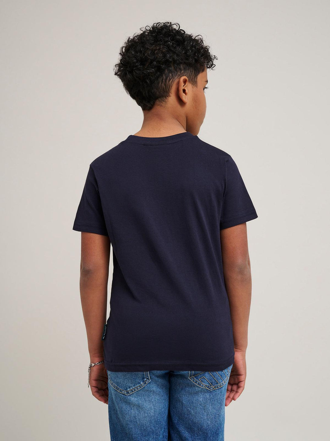 Beverly Hills Polo Club UK-CALIFORNIA BLOCK PRINT T-SHIRT NAVY