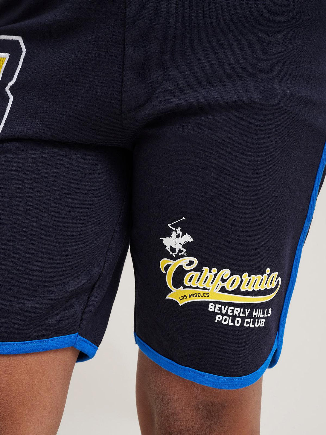 Beverly Hills Polo Club UK-CALIFORNIA FLEECE SHORTS NAVY