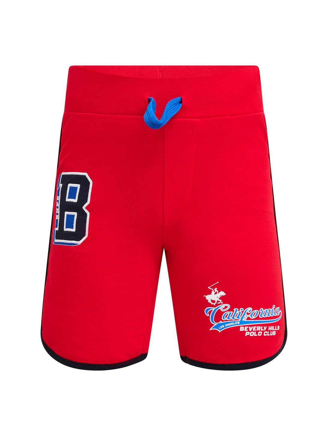 Beverly Hills Polo Club UK-CALIFORNIA FLEECE SHORTS RED