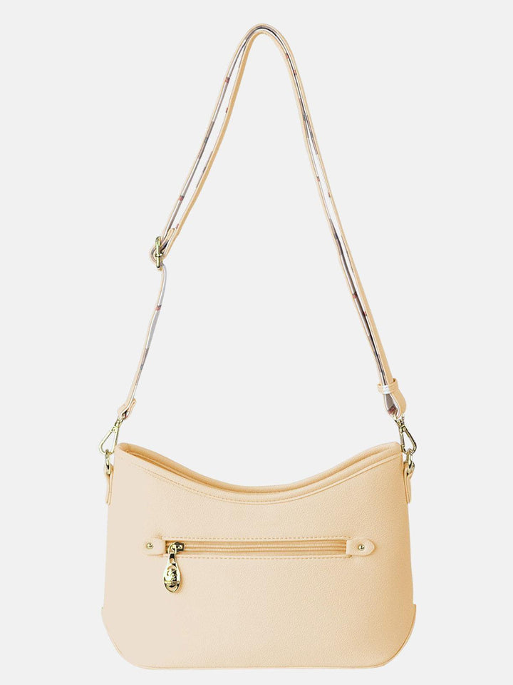 Beverly Hills Polo Club UK-CHECK PURSE MINI BAG YELLOW