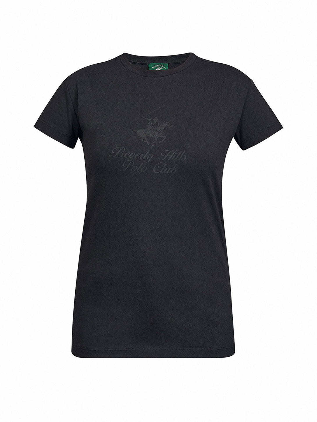 Beverly Hills Polo Club UK-CLASSIC SIGNATURE GRAPHIC T-SHIRT BLACK