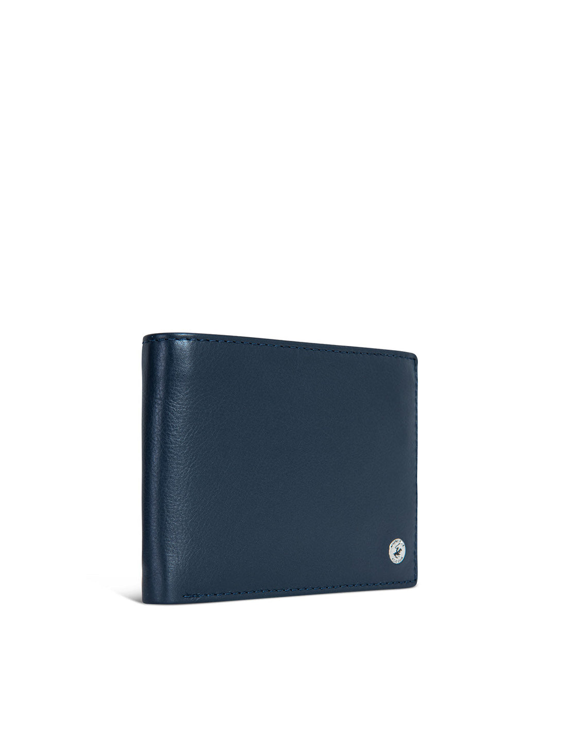 Beverly Hills Polo Club UK-EMBOSSED BHPC WALLET NAVY