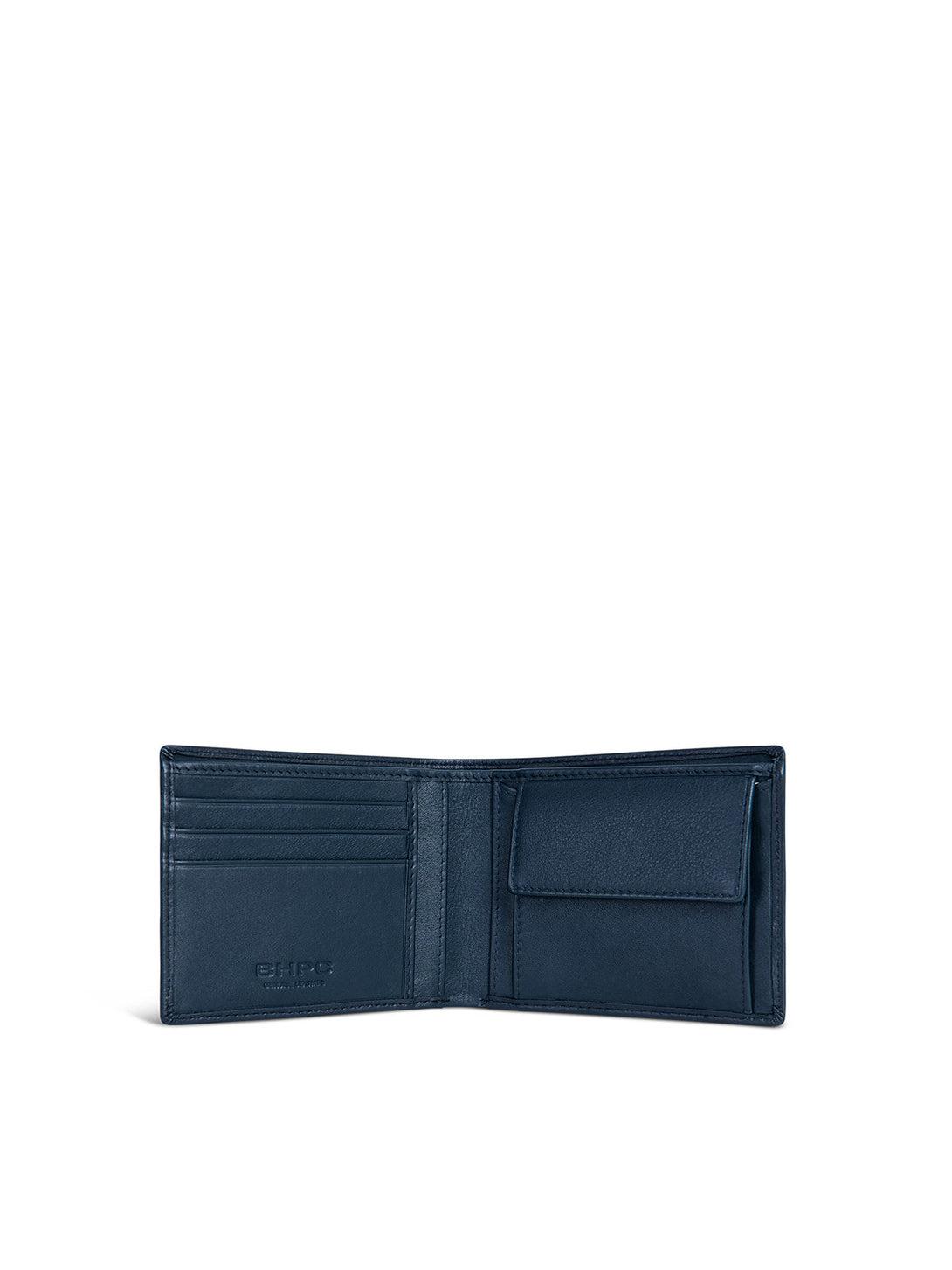 Beverly Hills Polo Club UK-EMBOSSED BHPC WALLET NAVY