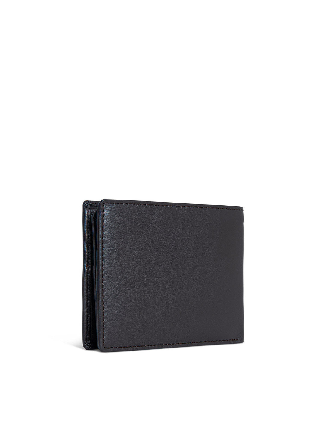 Beverly Hills Polo Club UK-EMBOSSED BIFOLD WALLET DARK BROWN