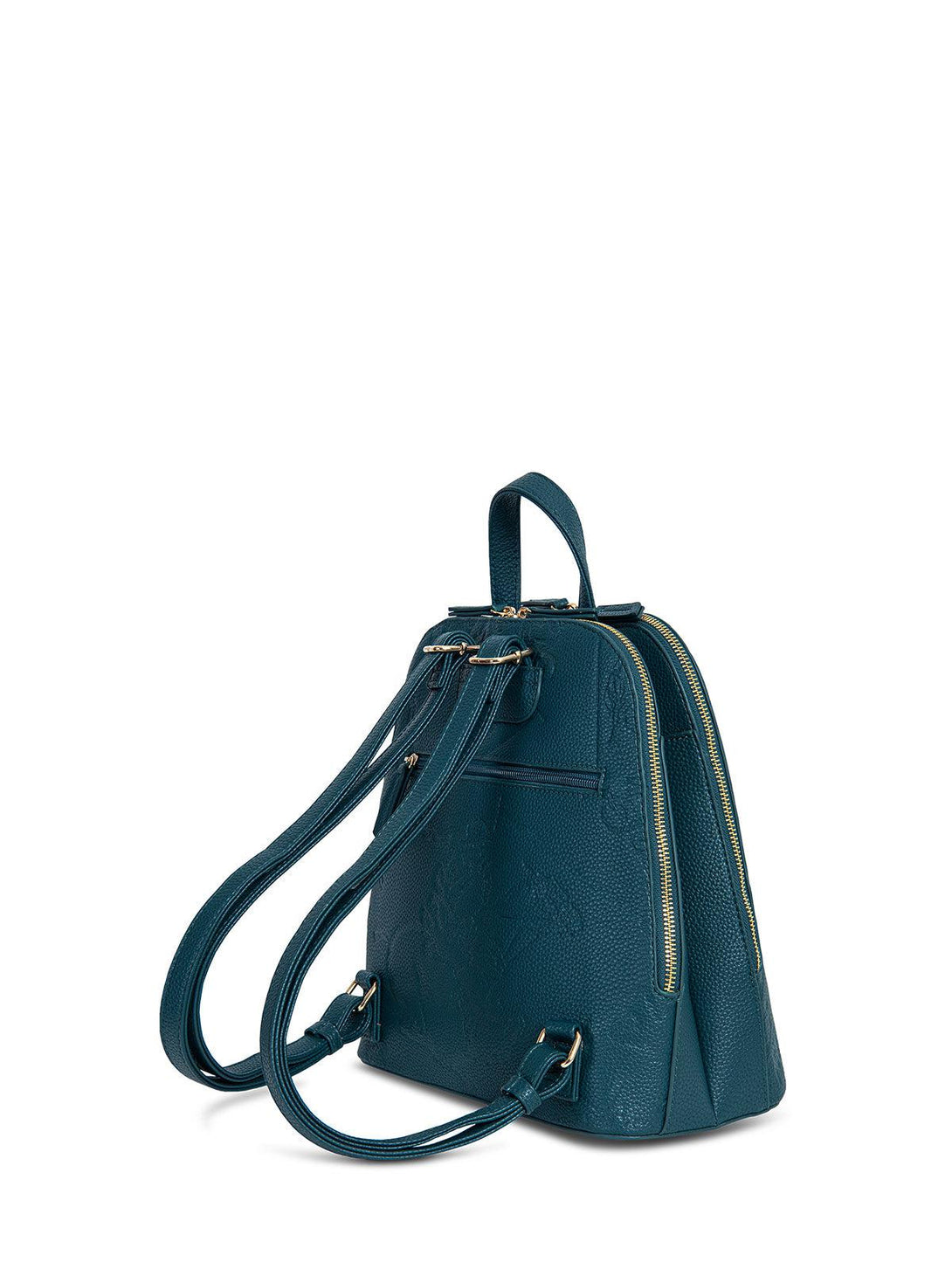 Beverly Hills Polo Club UK-EMBOSSED POLO PONY BACKPACK TEAL