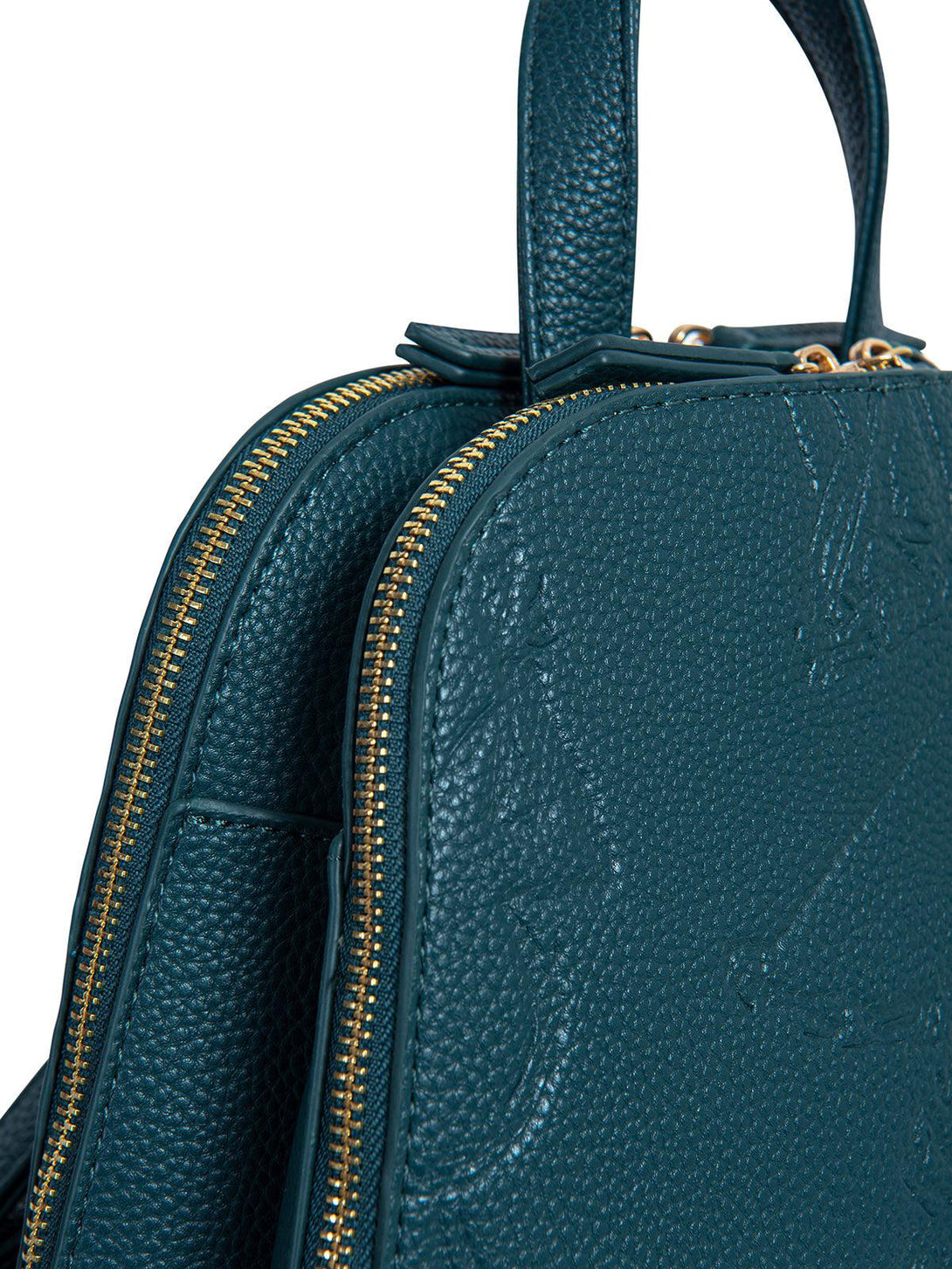 Beverly Hills Polo Club UK-EMBOSSED POLO PONY BACKPACK TEAL