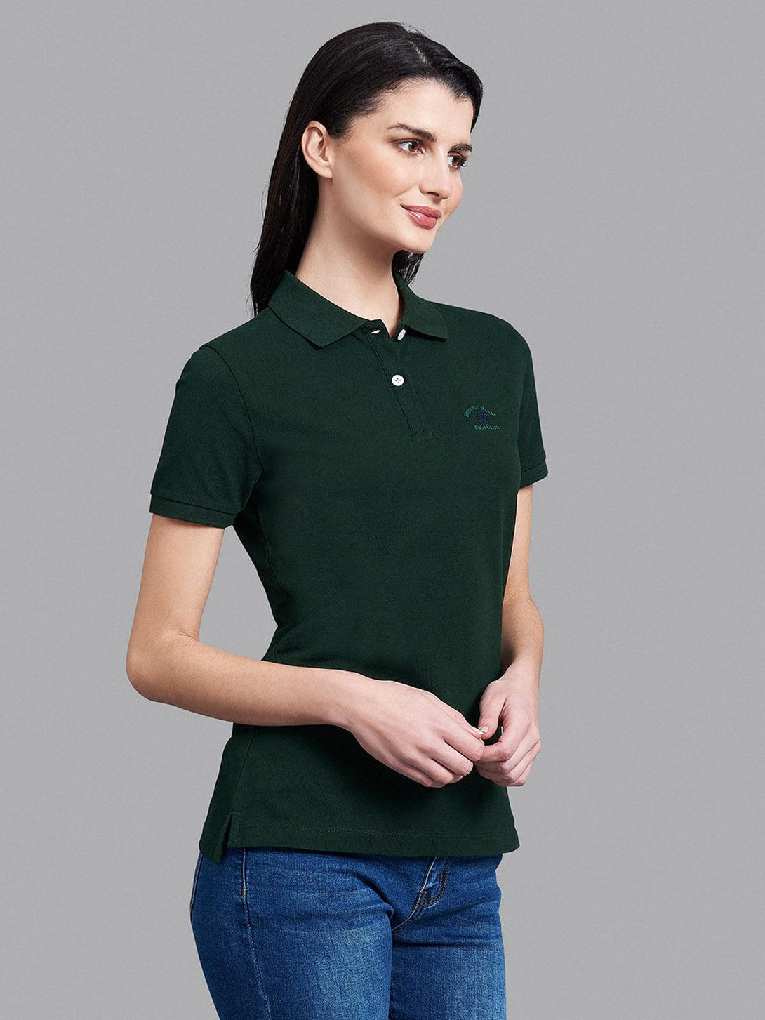 Beverly Hills Polo Club UK-ESSENTIAL POLO PONY POLO SHIRT GREEN