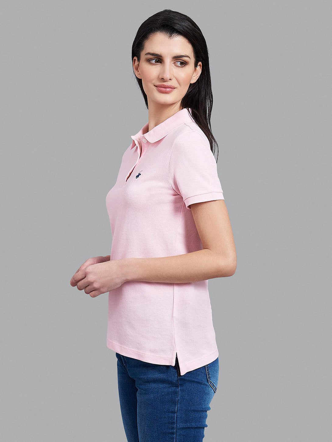 Beverly Hills Polo Club UK-ESSENTIAL POLO PONY POLO SHIRT PINK