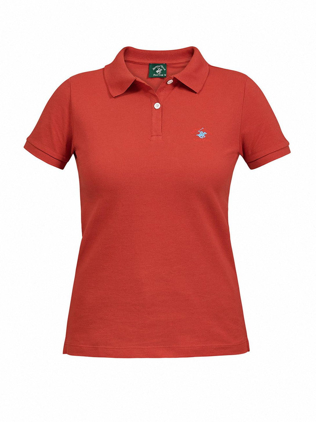 Beverly Hills Polo Club UK-ESSENTIAL POLO PONY POLO SHIRT RED