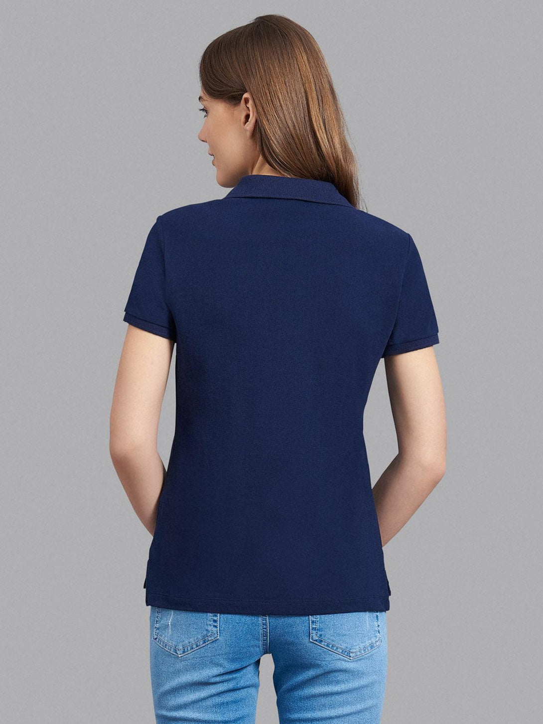 Beverly Hills Polo Club UK-ESSENTIAL POLO PONY POLO SHIRT TRUE NAVY