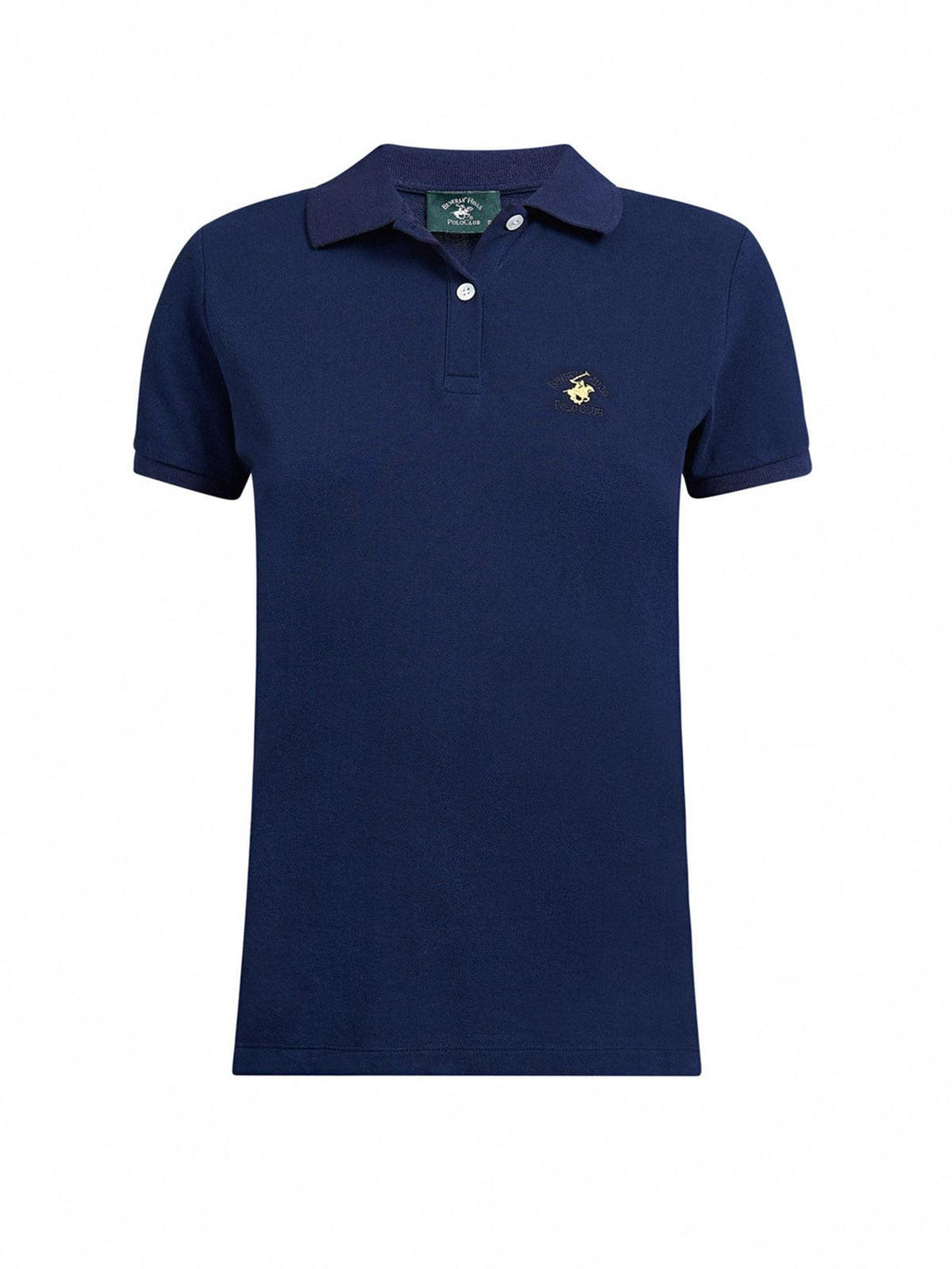 Beverly Hills Polo Club UK-ESSENTIAL POLO PONY POLO SHIRT TRUE NAVY