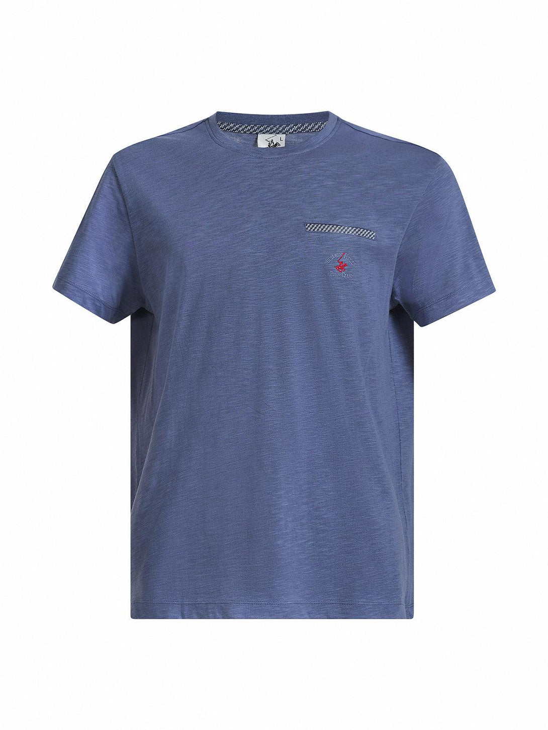 Beverly Hills Polo Club UK-FALSE POCKET T-SHIRT INDIGO