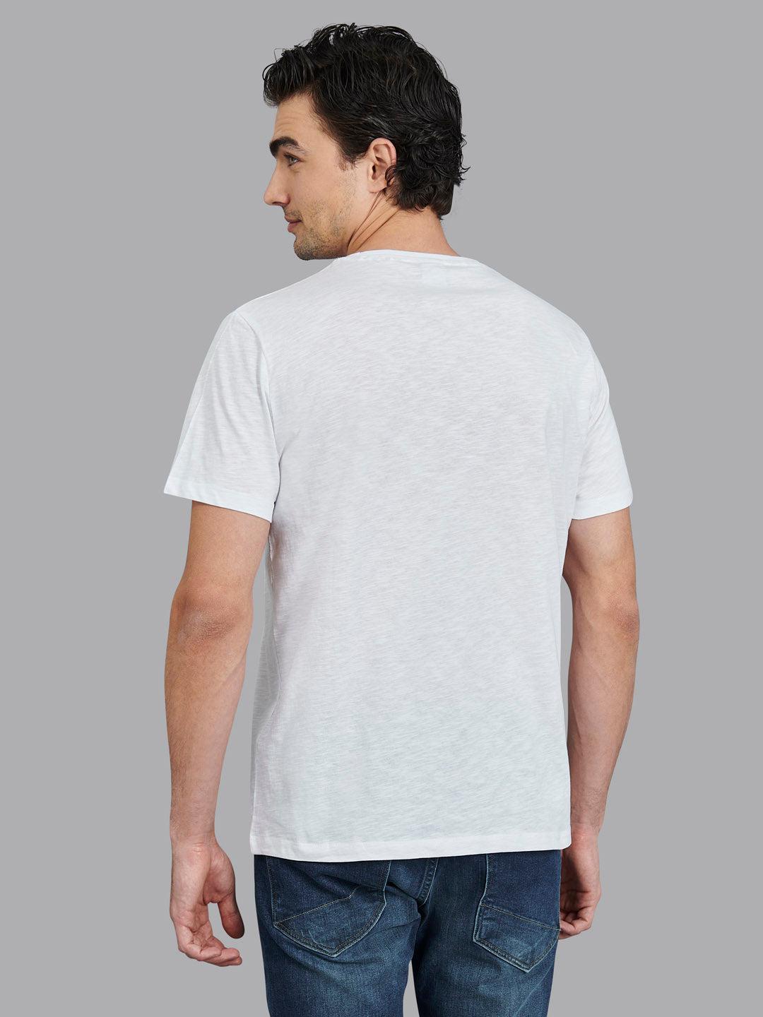 Beverly Hills Polo Club UK-FALSE POCKET T-SHIRT WHITE