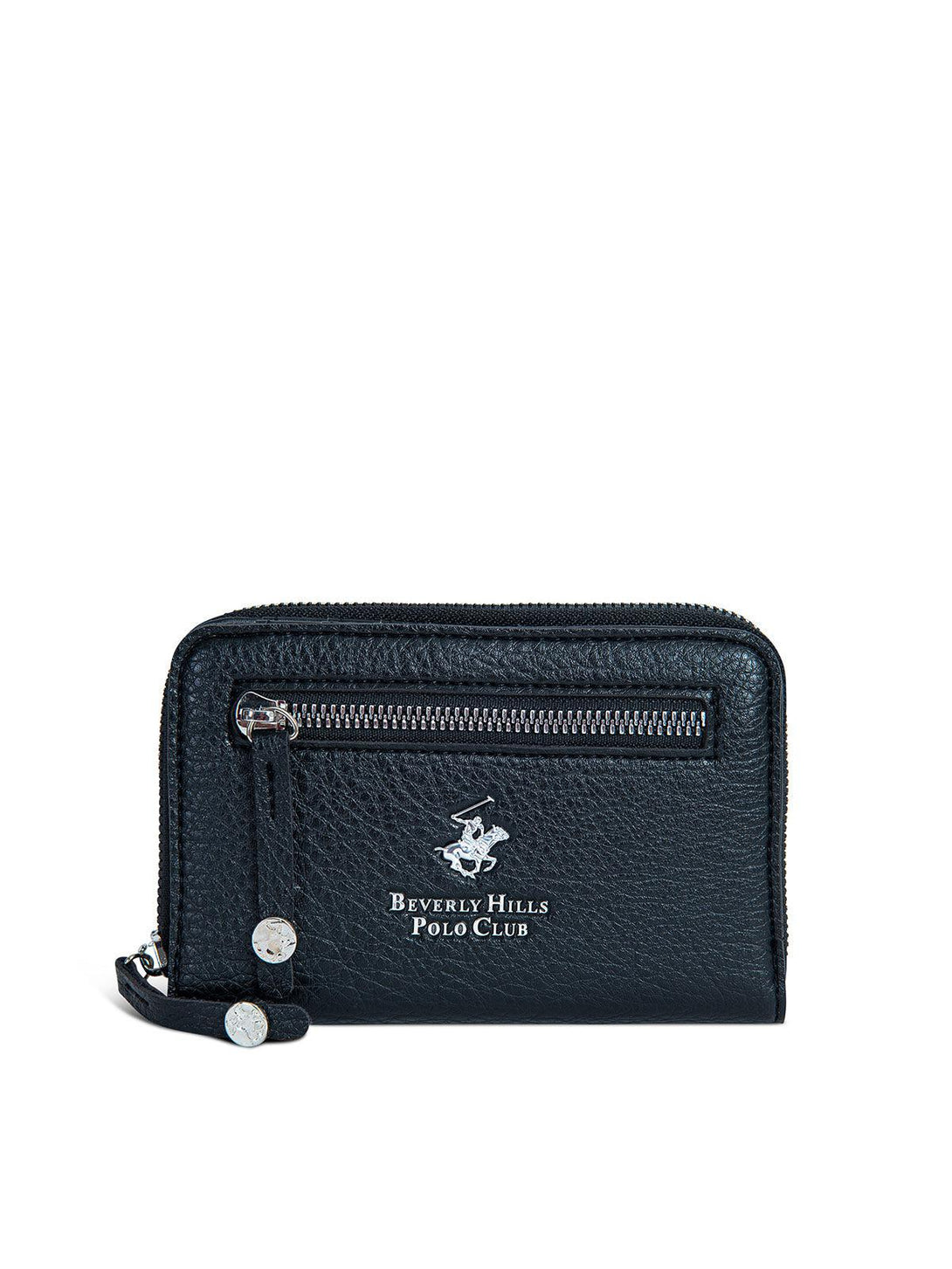 Beverly Hills Polo Club UK-FULL ZIP WALLET BLACK