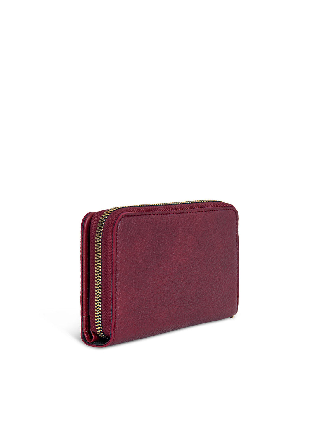 Beverly Hills Polo Club UK-FULL ZIP WALLET DARK BORDEAUX