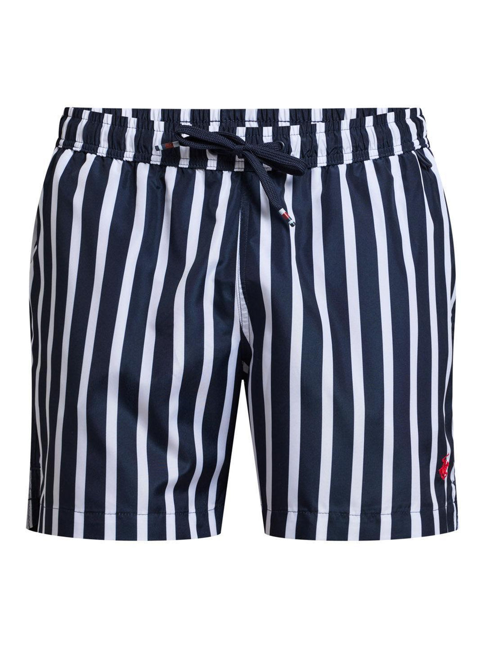 HEAVY STRIPE SWIM SHORTS DARK NAVY – BEVERLY HILLS POLO CLUB