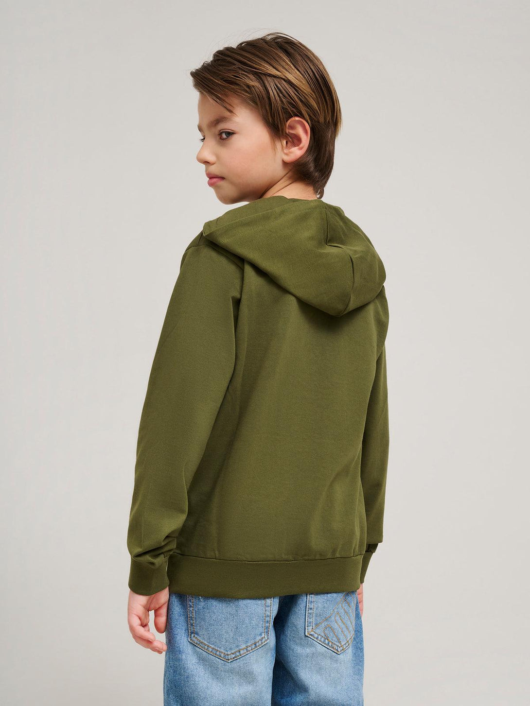 Beverly Hills Polo Club UK-ICON POLO PONY HOODIE OLIVE