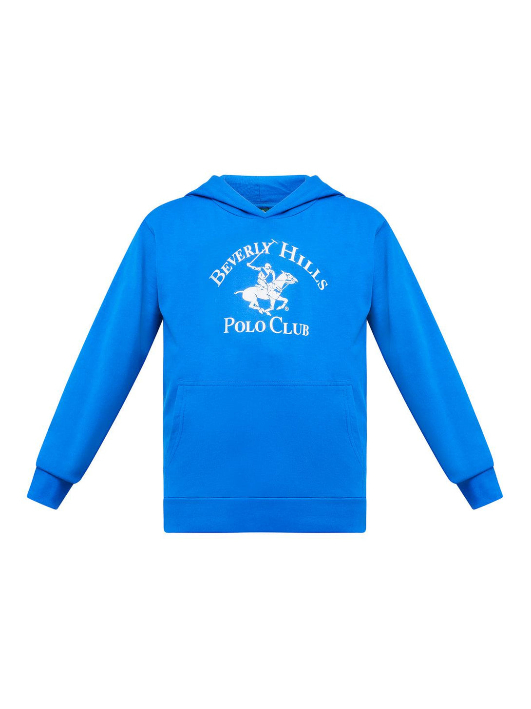 Beverly Hills Polo Club UK-ICON POLO PONY HOODIE ROYAL