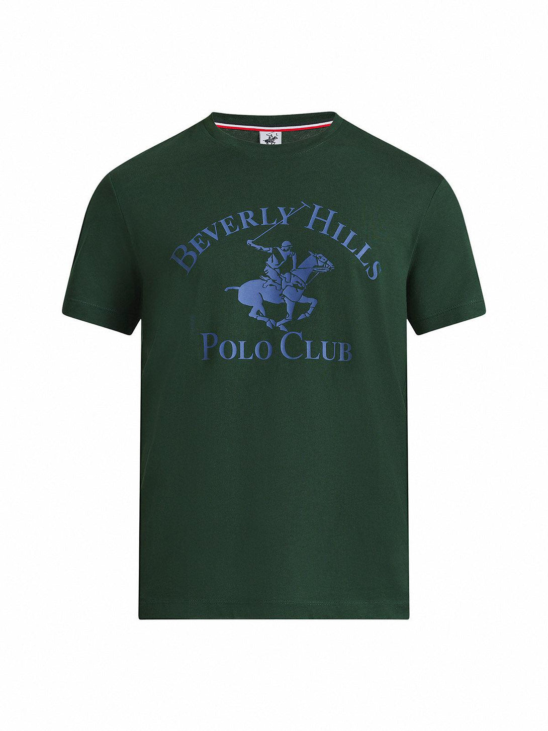 Beverly Hills Polo Club UK-ICON PONY GRAPHIC T-SHIRT ARMY GREEN