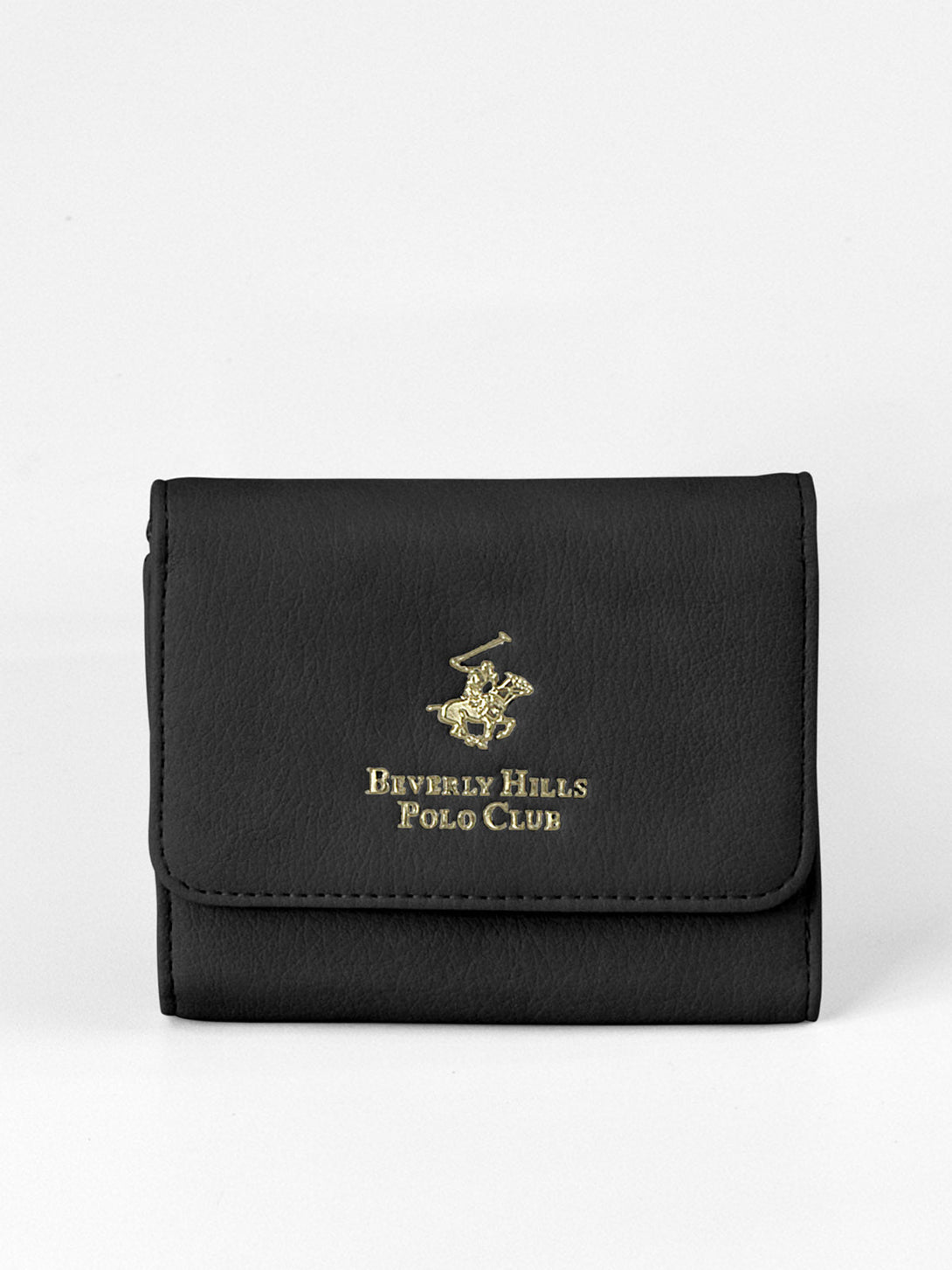 Beverly Hills Polo Club UK-ICON PONY WALLET BLACK