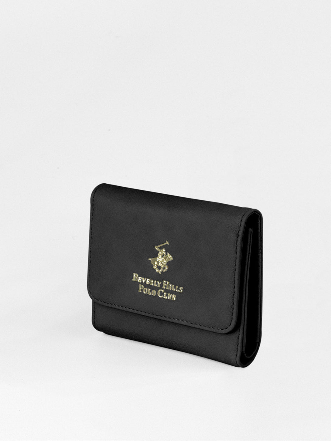 Beverly Hills Polo Club UK-ICON PONY WALLET BLACK