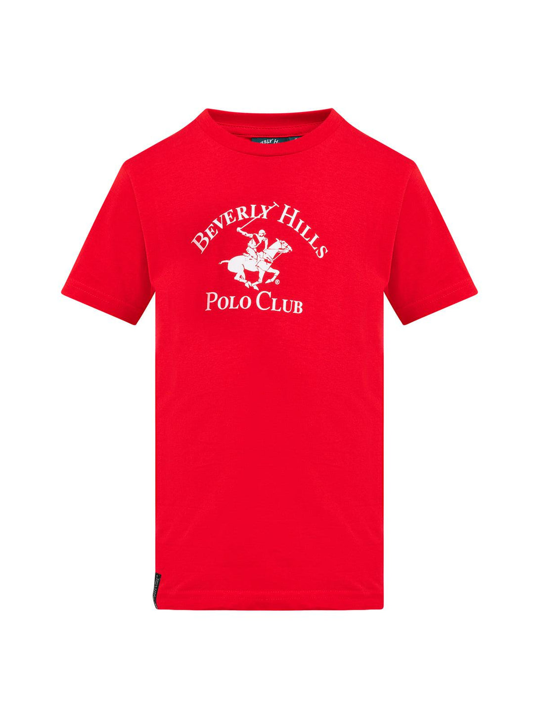 Beverly Hills Polo Club UK-JUNIOR ICON POLO PONY T-SHIRT RED