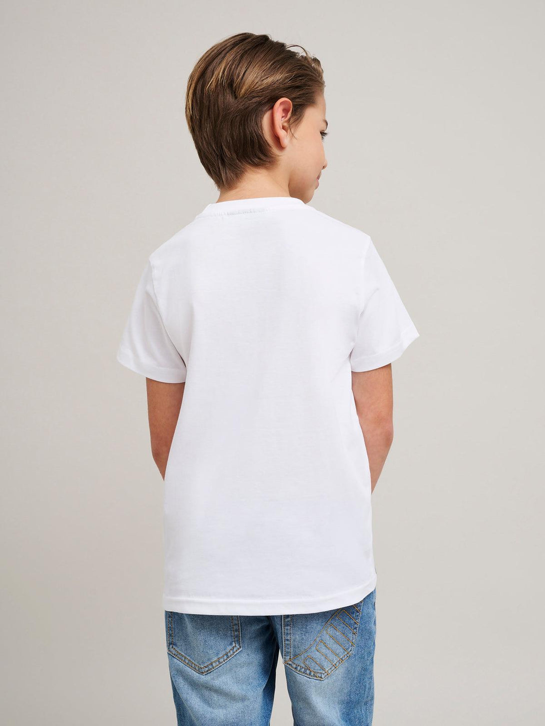 Beverly Hills Polo Club UK-JUNIOR ICON POLO PONY T-SHIRT WHITE