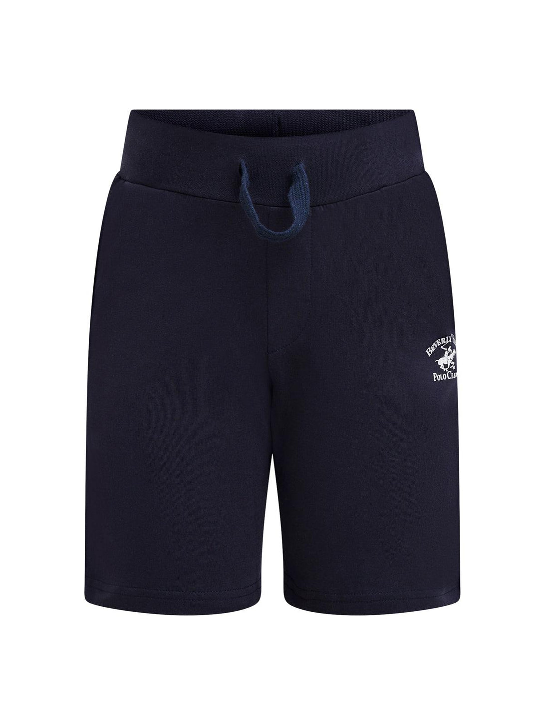 Beverly Hills Polo Club UK-JUNIOR POLO PONY FLEECE SHORTS NAVY