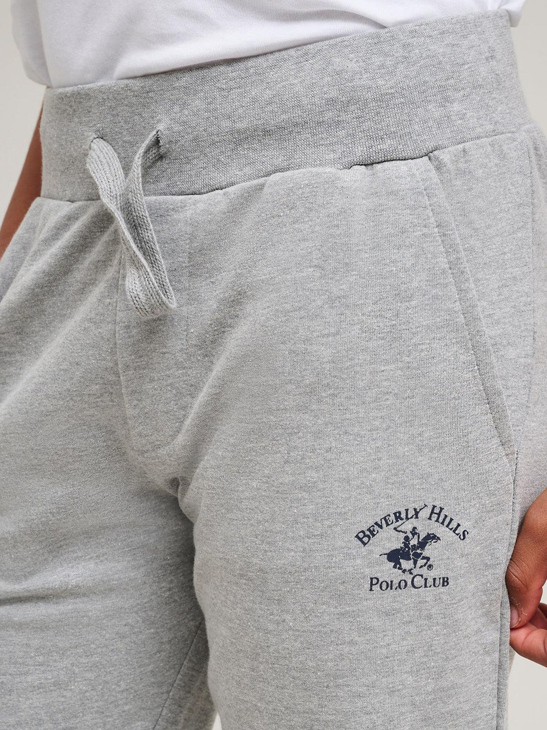 Beverly Hills Polo Club UK-JUNIOR POLO PONY JOGGERS GREY MELANGE