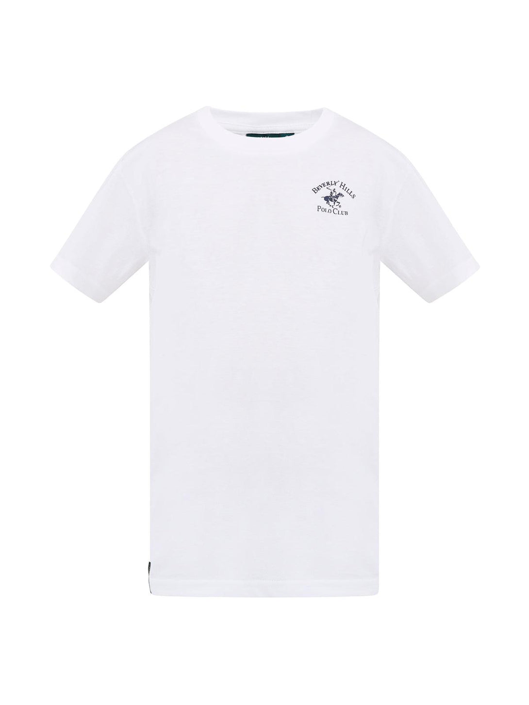 Beverly Hills Polo Club UK-JUNIOR POLO PONY T-SHIRT WHITE