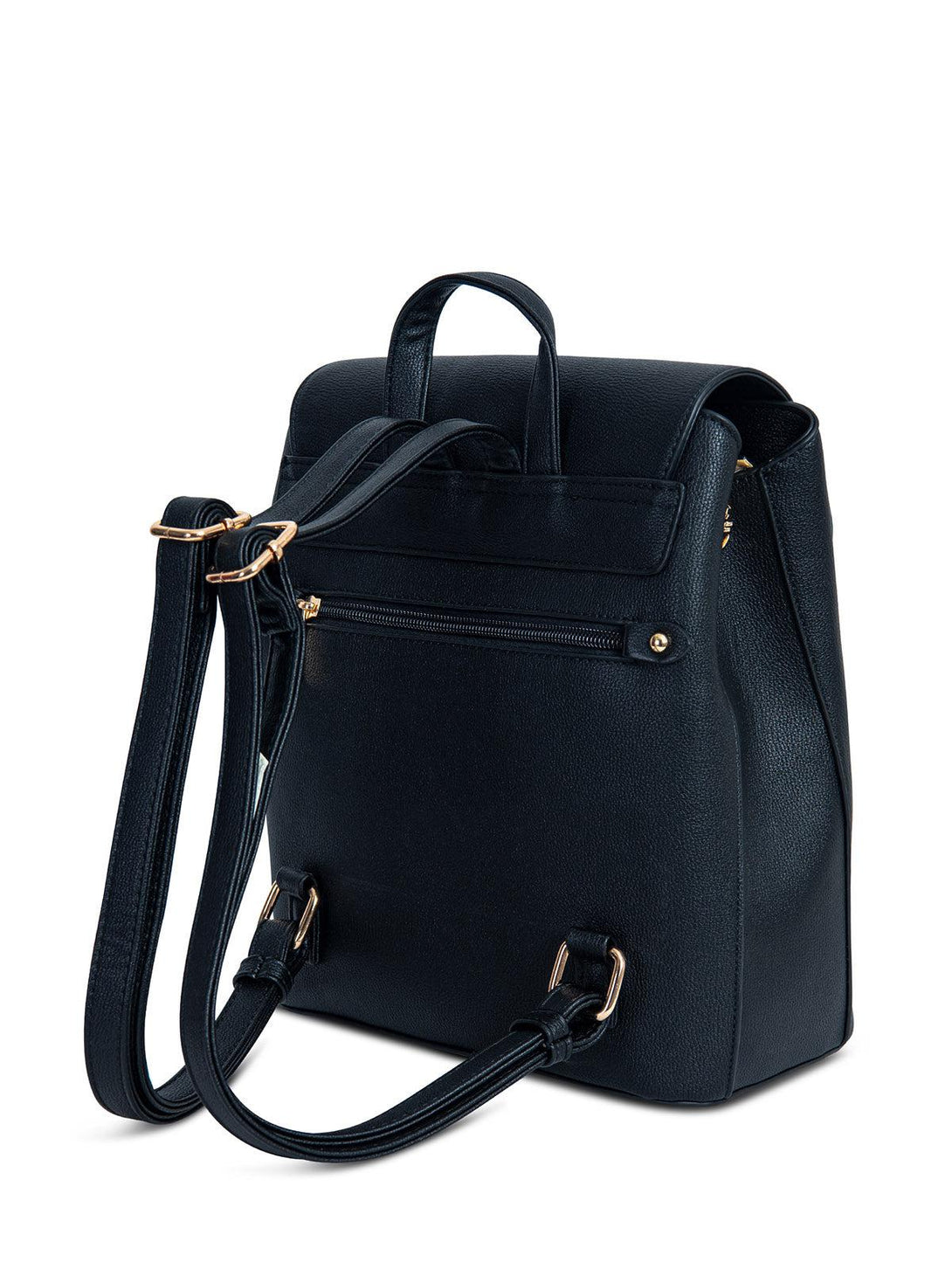 Beverly Hills Polo Club UK-LOCK BACKPACK BLACK