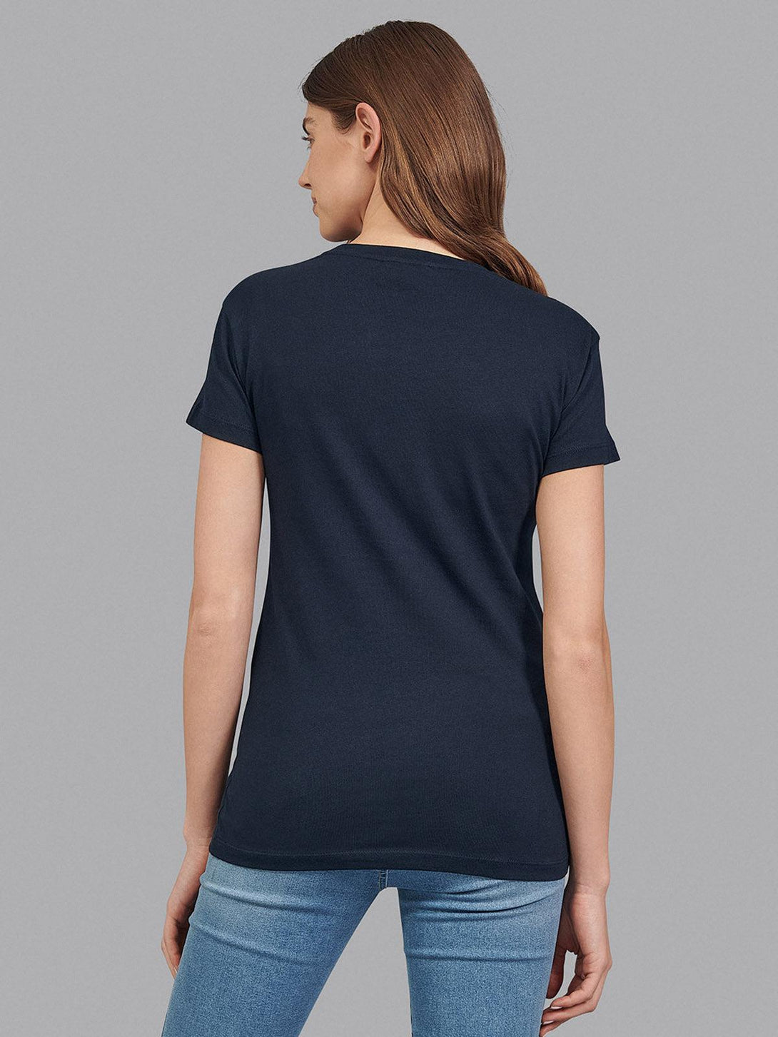 Beverly Hills Polo Club UK-LOVE LOGO T-SHIRT NAVY