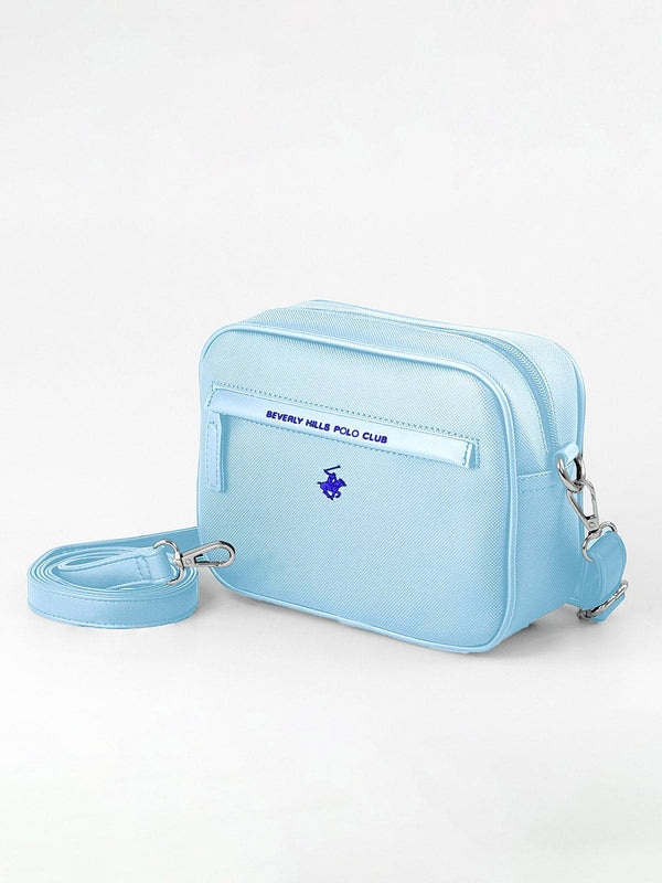 Beverly Hills Polo Club UK-MODERN MINI BAG AZZURRO BLUE