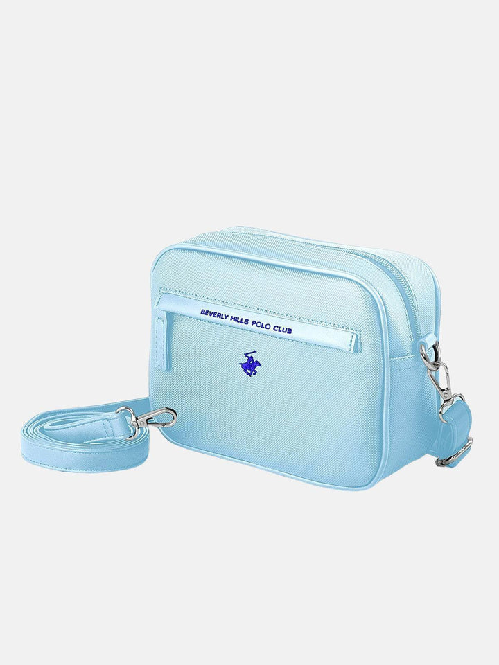 Beverly Hills Polo Club UK-MODERN MINI BAG AZZURRO BLUE