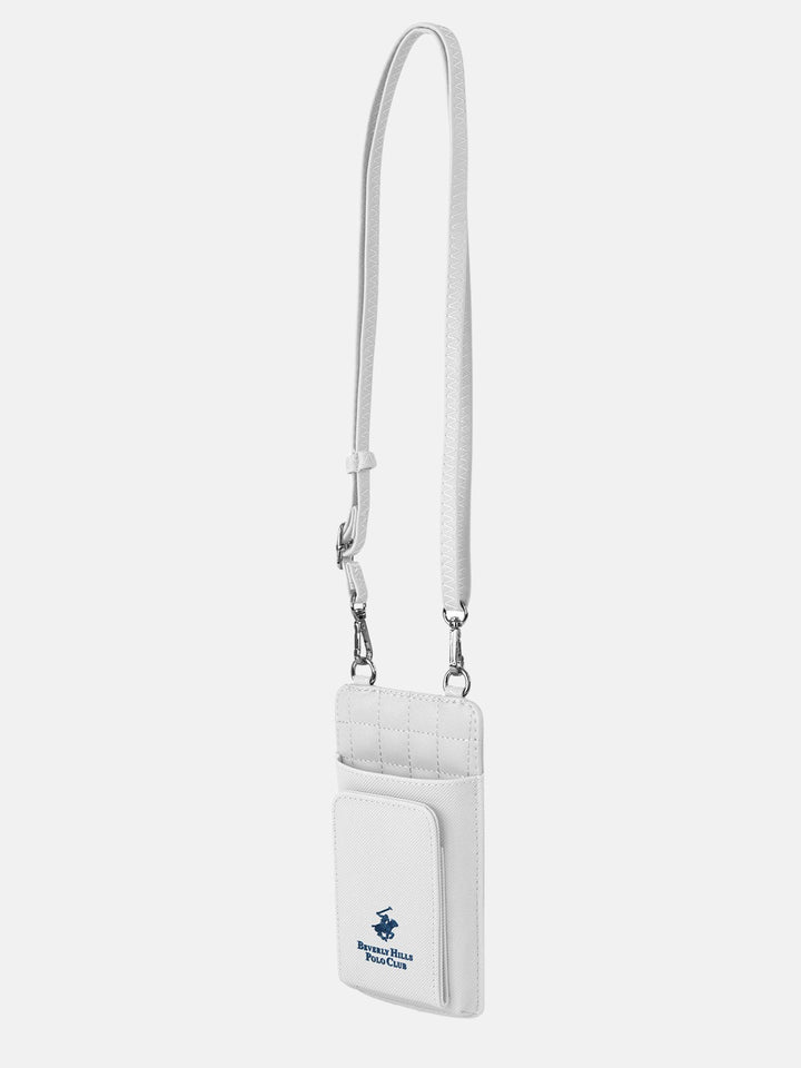 Beverly Hills Polo Club UK-MODERN PHONE HOLDER WHITE