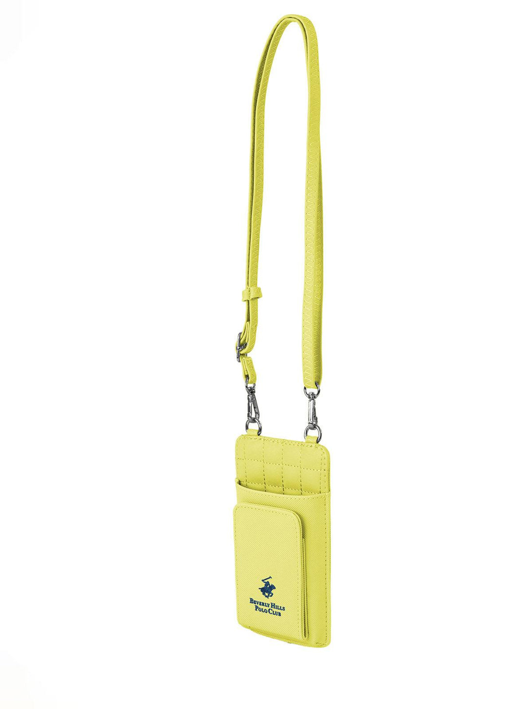 Beverly Hills Polo Club UK-MODERN PHONE HOLDER YELLOW